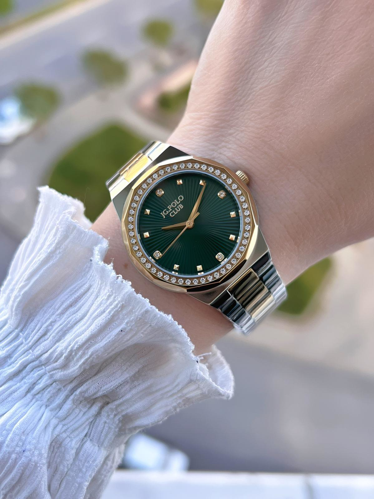 Jg.Polo Club Çelik Kasa & Kordon Kararma Ve Renk Atma Yapmaz Kadı