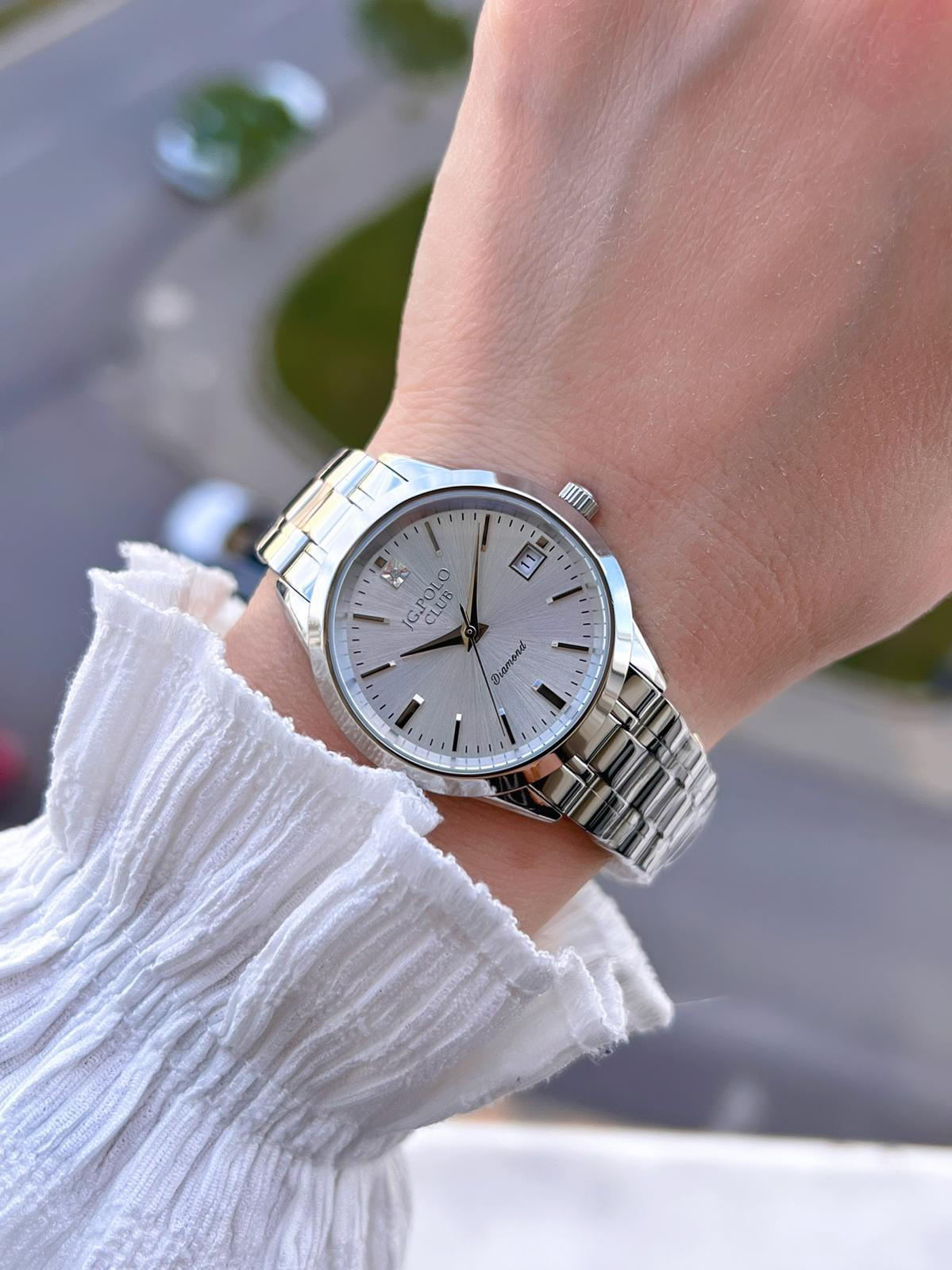 Jg.Polo Club Çelik Kasa & Kordon Kararma Ve Renk Atma Yapmaz Kadı