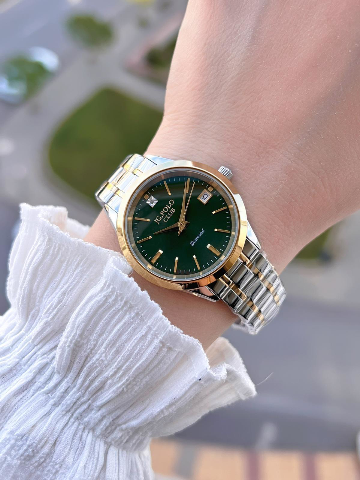 Jg.Polo Club Çelik Kasa & Kordon Kararma Ve Renk Atma Yapmaz Kadı