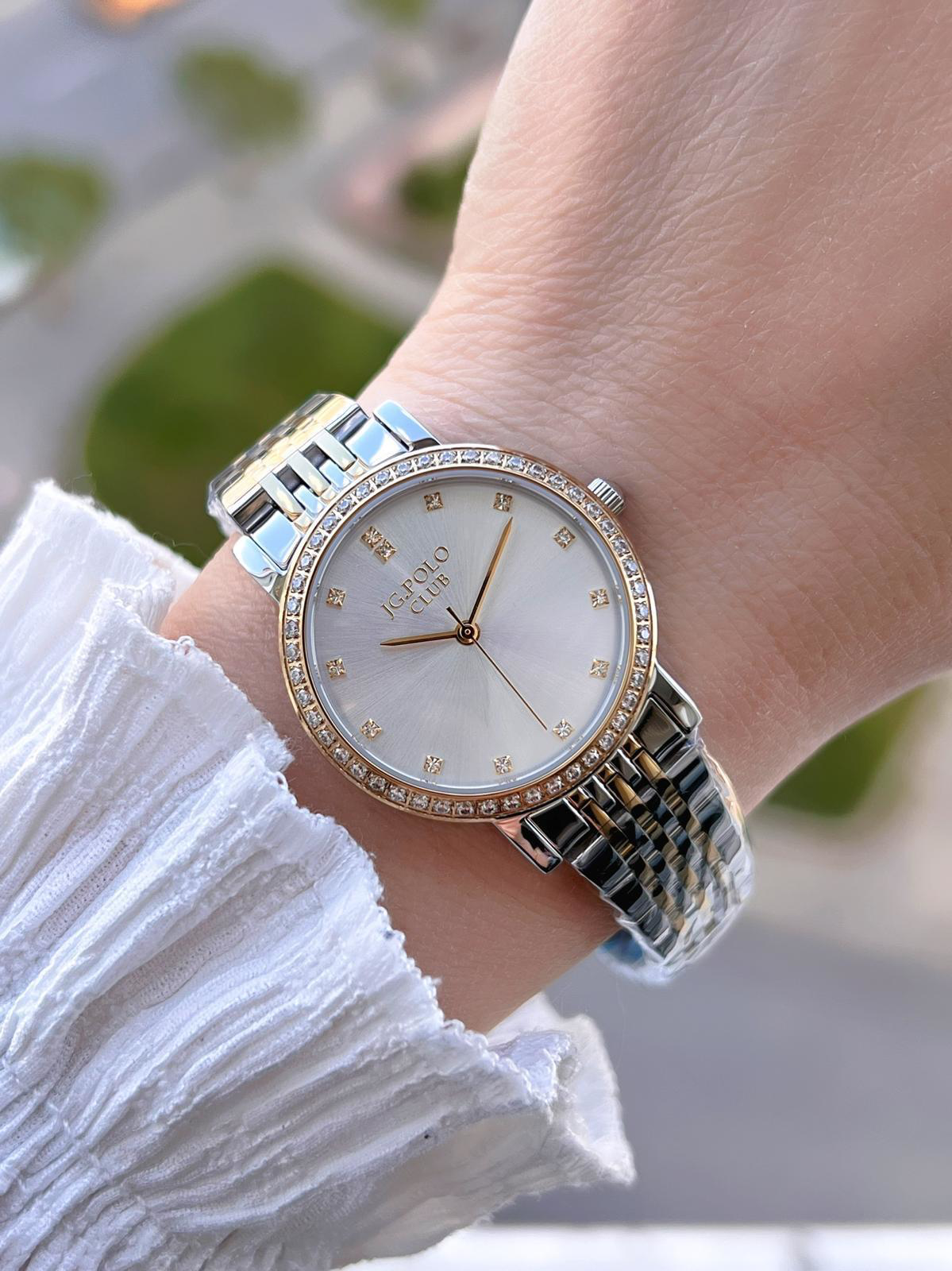 Jg.Polo Club Çelik Kasa & Kordon Kararma Ve Renk Atma Yapmaz Kadı