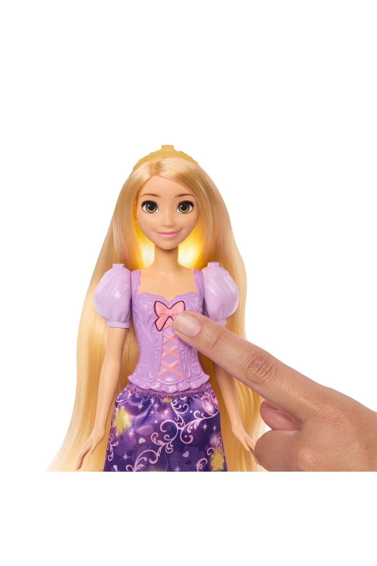 JHL46 Disney Prenses Sihirli Saçlı Rapunzel