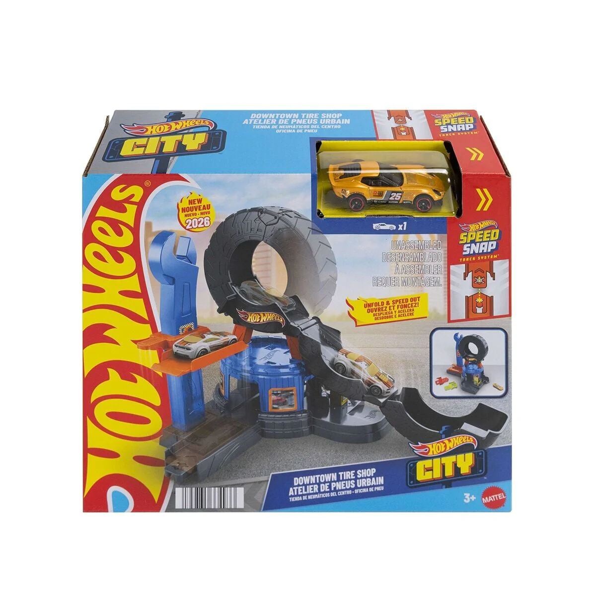 JHL75 Hot Wheels City Şehir Merkezi Lastik Garajı Oyun Seti Fiyatı, Yorumları ve Özellikleri