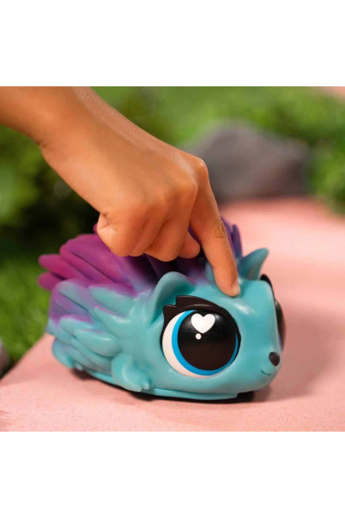 Jiggly Pets Sesli Mavi Kirpi JGG02200