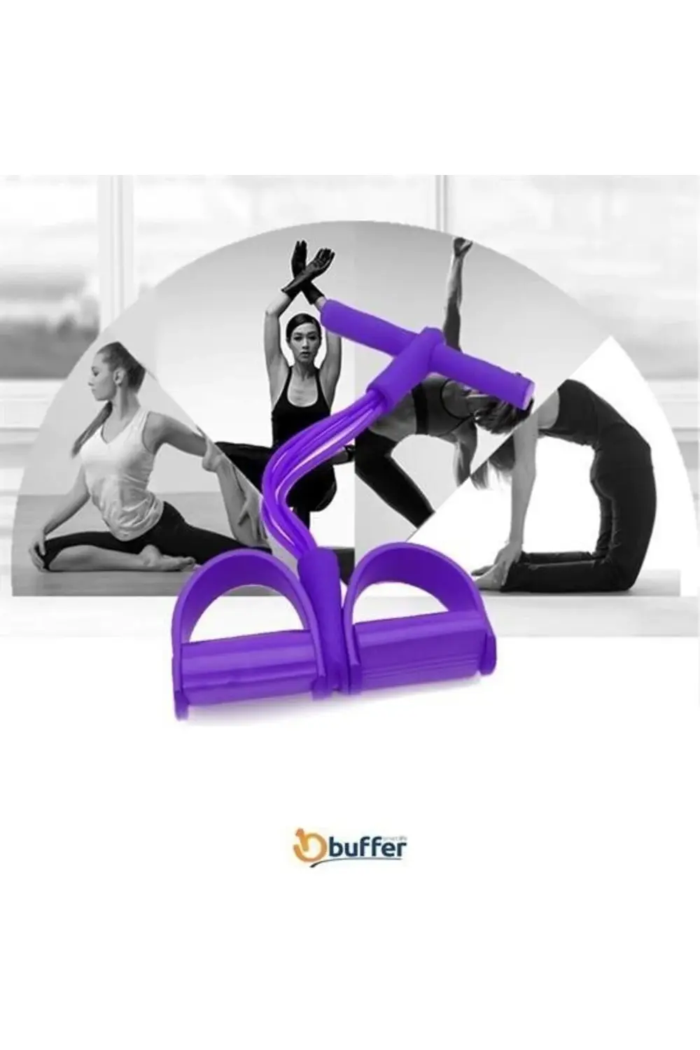 ® Jimlastik Aleti Elastik Yay Karın Kası Çalıştırıcı Trimmer