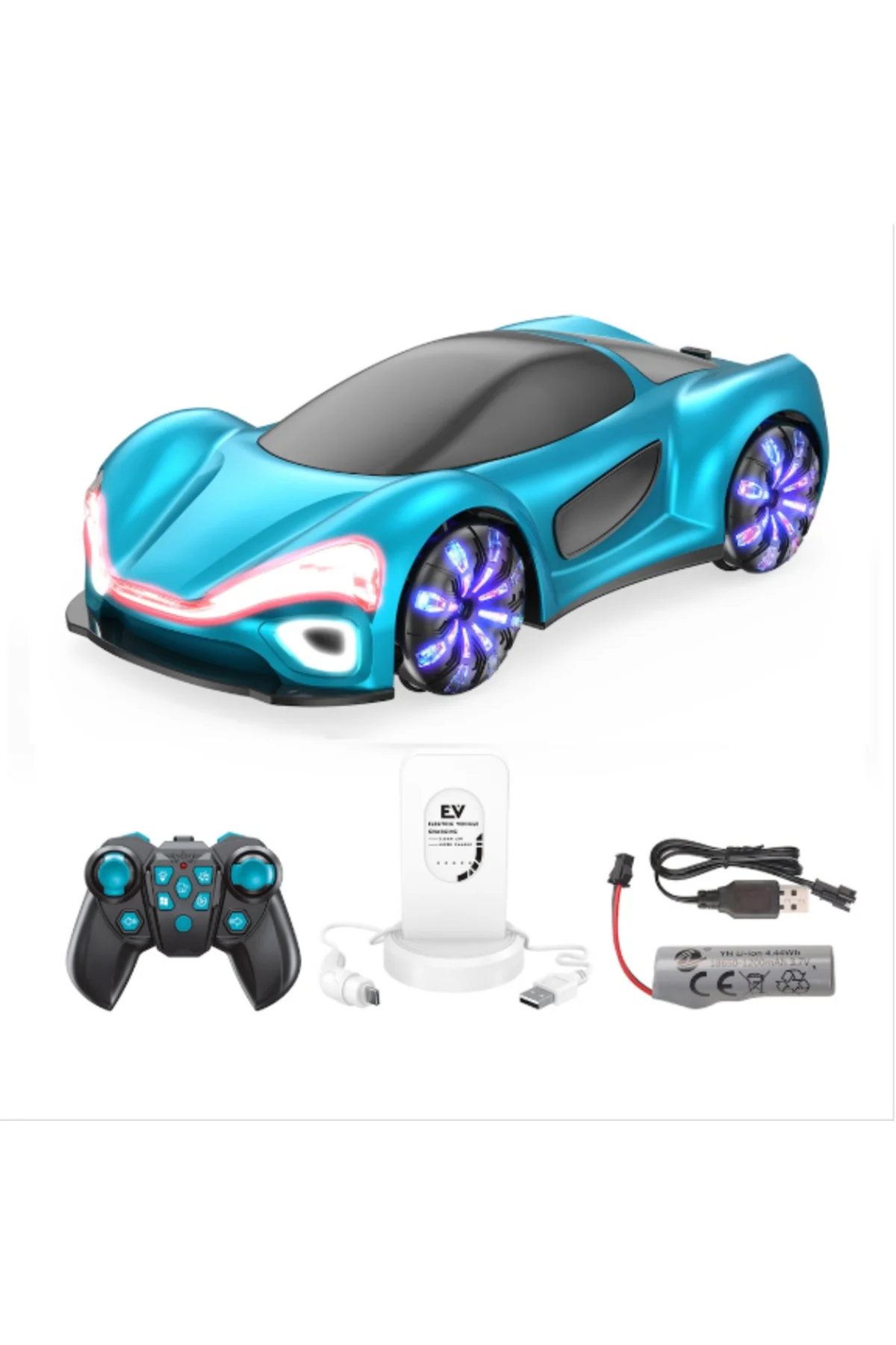 JIN-2990 U/K ŞARJLI ELEKTRİKLİ SPOR ARABA 2.4G-VRD