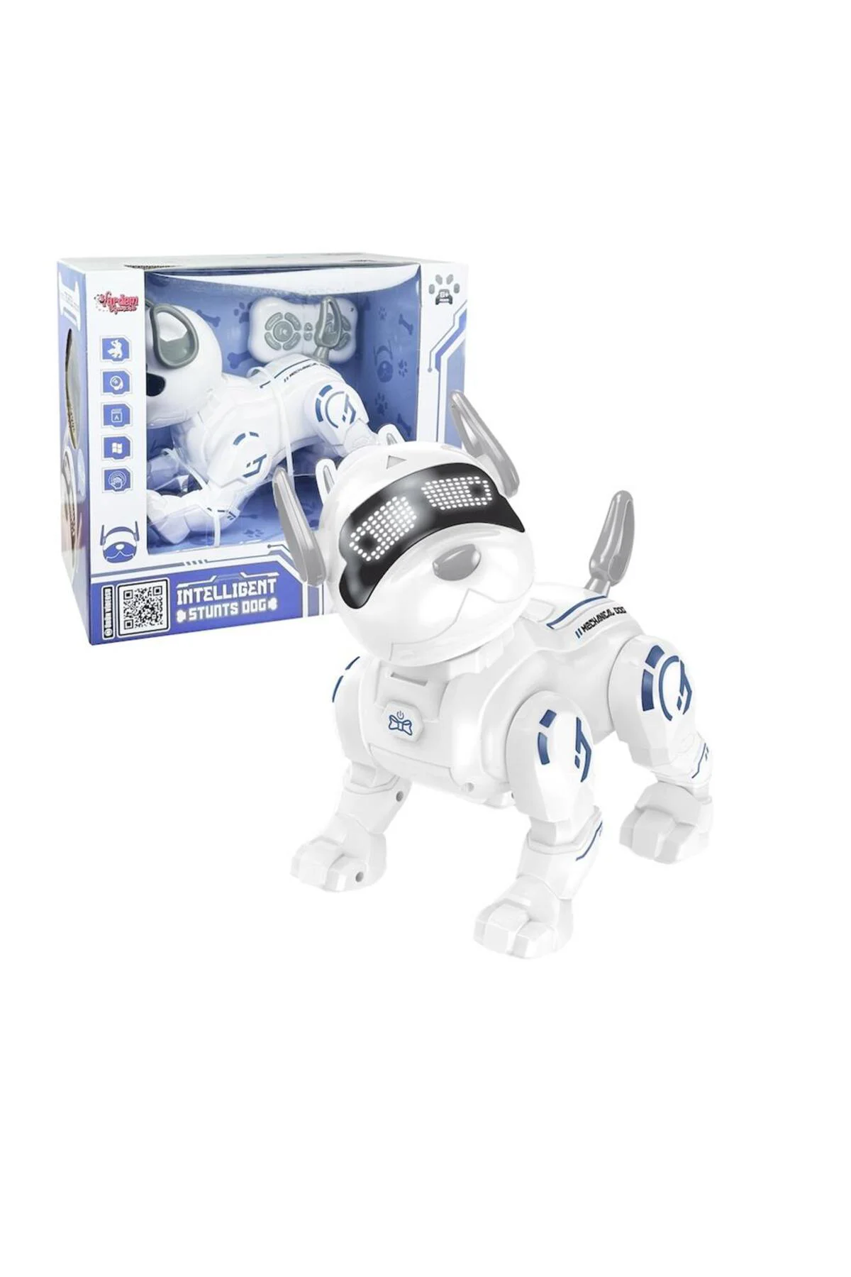 JIN-3800 U/K F/F ŞRJLI IŞKLI VE SESLİ AKILLI KÖPEK