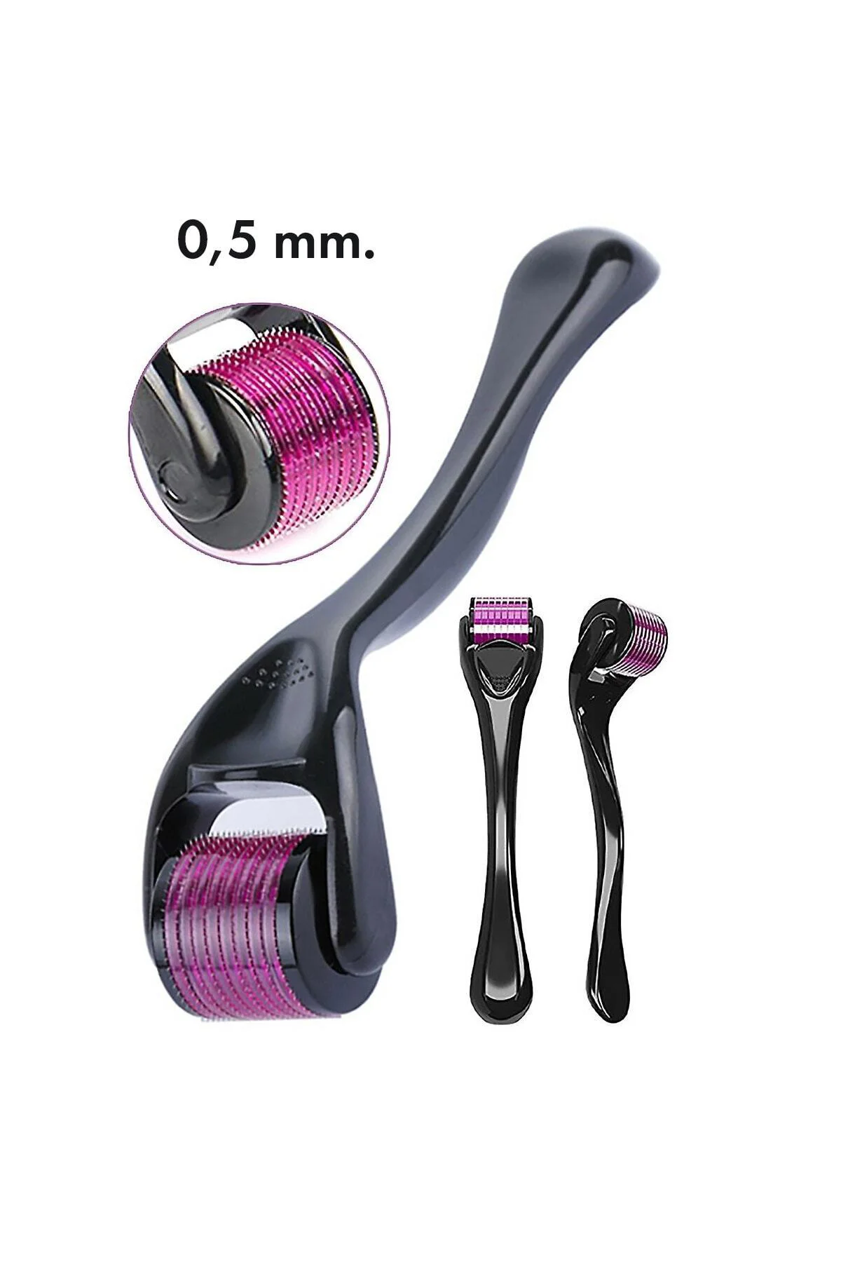 Jiyu Titanyum Uçlu 540 Iğneli 0,5 Mm. Cilt Yenileyici