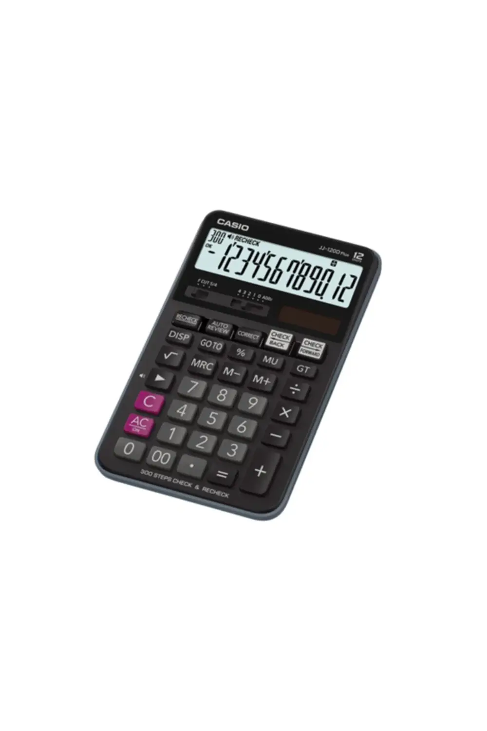 Jj-120d Plus Işlem Kontrollü 12 Hane Masa Üstü Hesap Makinesi