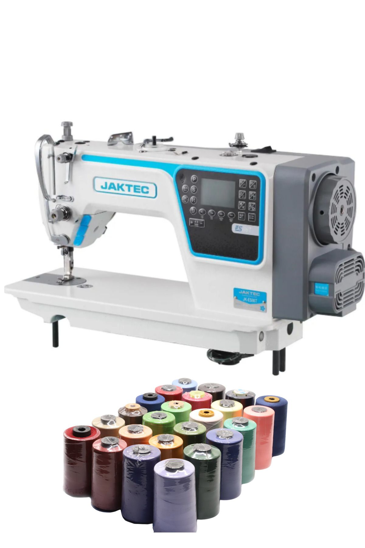 Jaktec Jk-Es86t Elektronik Düz Dikiş Makinesi Step Motorlu Yeni Nesil