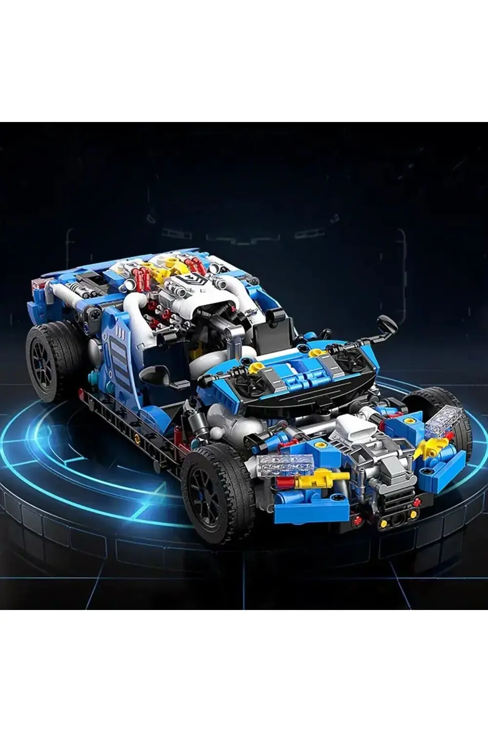 JK8808 JAKİ MEKANİK BUGATTİ MODEL ARABA 798 PARÇA BLOCK OYUNCAK