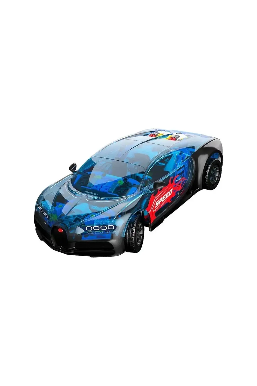 JK8808 JAKİ MEKANİK BUGATTİ MODEL ARABA 798 PARÇA BLOCK OYUNCAK