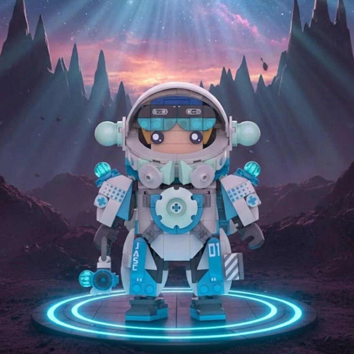 JK9107 JAKİ ASTRONOT Mİ 488 PARÇA BLK OYUNCAK Fiyatı, Yorumları ve Özellikleri