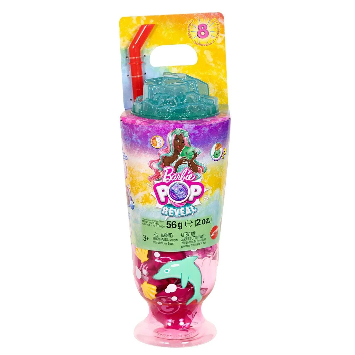 JKF60  POP Reveal Sürpriz Bebek - Mor lı