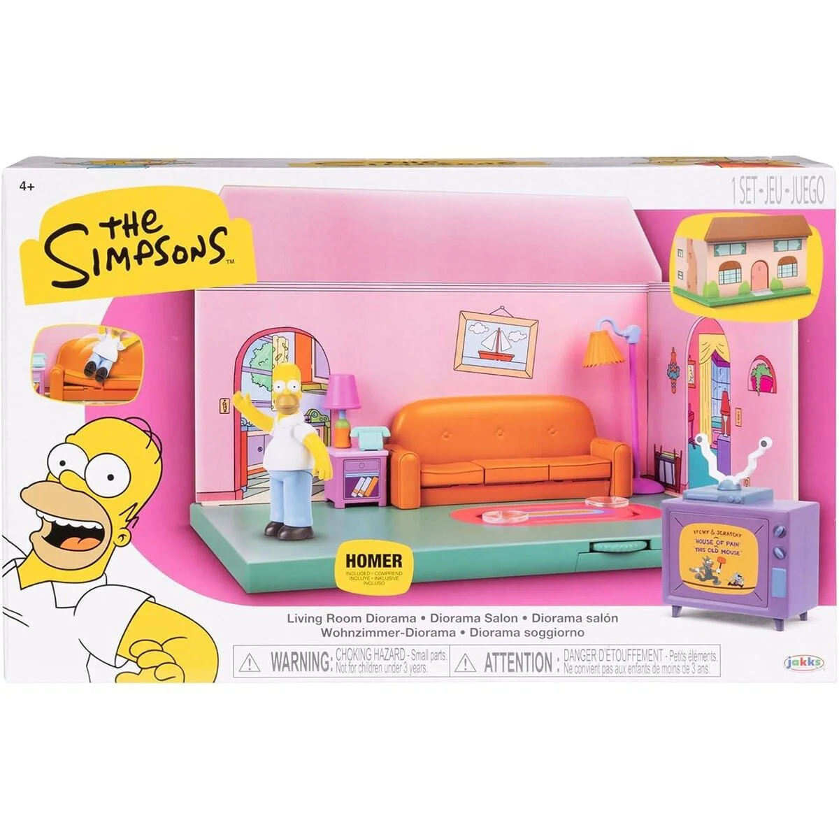 JKSMP17556 The Simpsons Oturma Odası ve Figürlü Oyun Seti Fiyatı, Yorumları ve Özellikleri