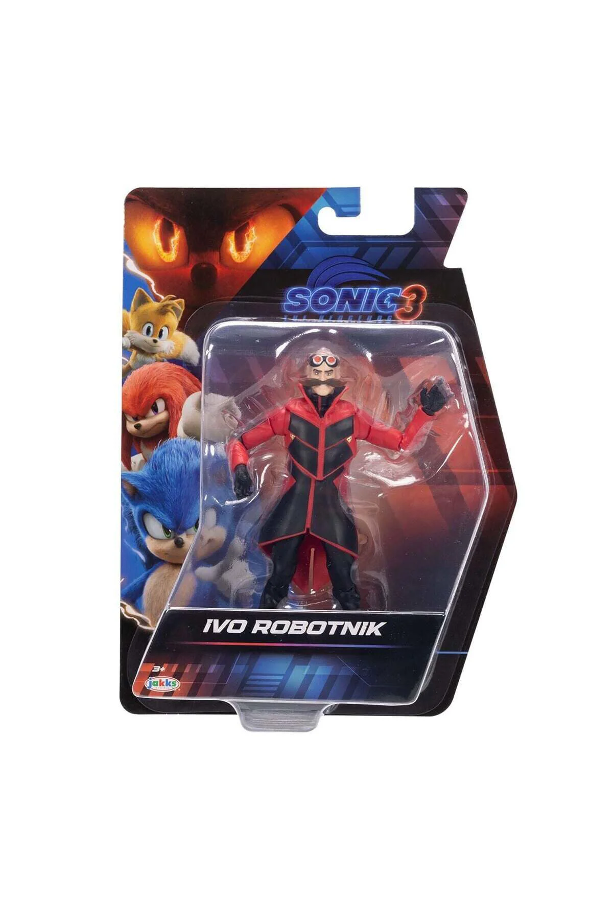 JKSON42398 Sonic 3 Movie Ivo Robotnik Figür 13 cm
