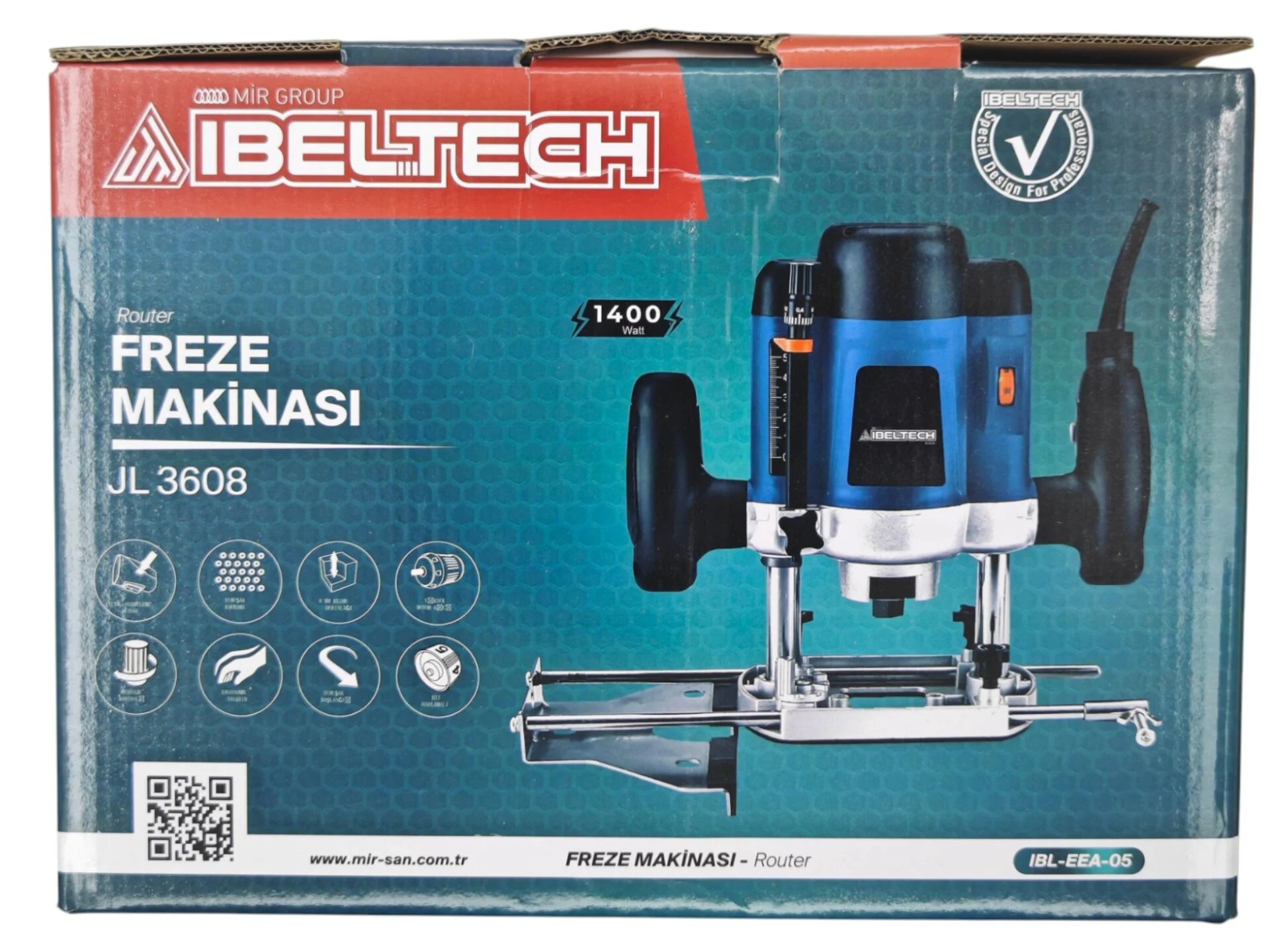 JL 3608   İbeltech El Freze Makinesi 1400W