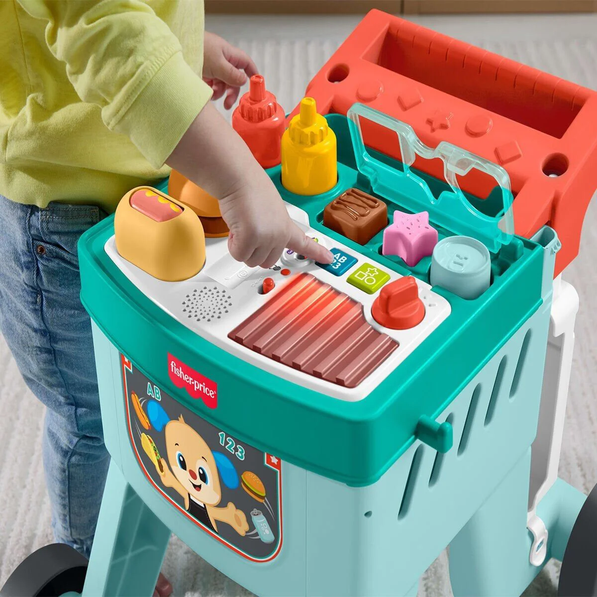 JLM95 Fisher-Price Eğlen ve Öğren 4ü 1 Arada Alışveriş Sepeti Yürüteç Fiyatı, Yorumları ve Özellikleri