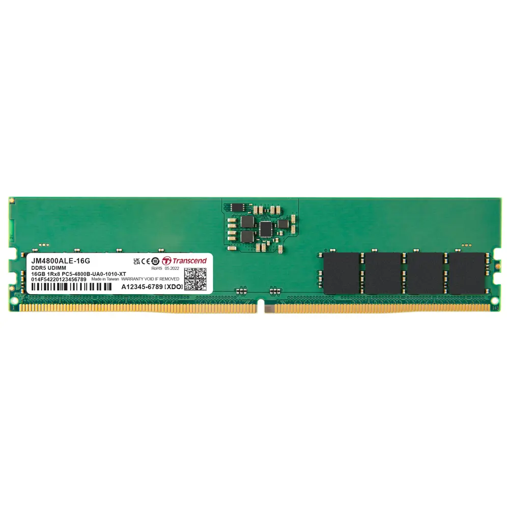 JM4800ALE-16G 16GB(1x16GB) 4800Mhz UDIMM DDR5 CL40 Ram