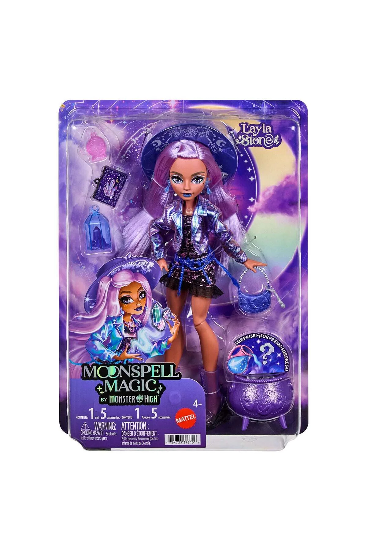 JMB90 Moonspell Magic By Monster High Layla Stone JMB90 Moonspell Magic By Monster High Layla Stone - Görsel 6