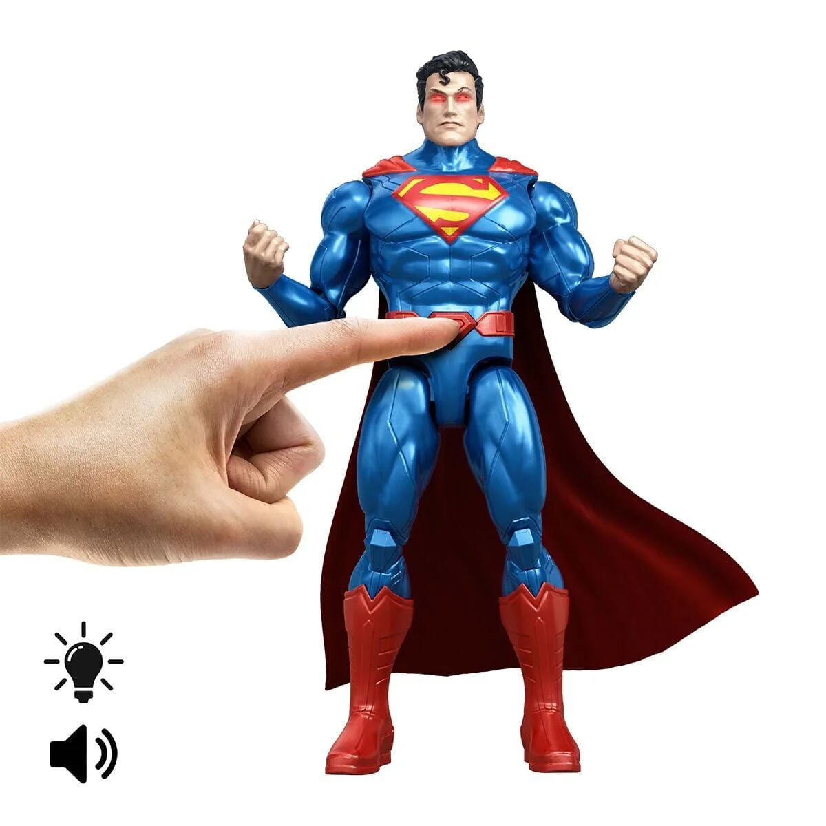 JMP85 DC Isı Görüşlü Superman Aksiyon Figürü JMP85 DC Isı Görüşlü Superman Aksiyon Figürü