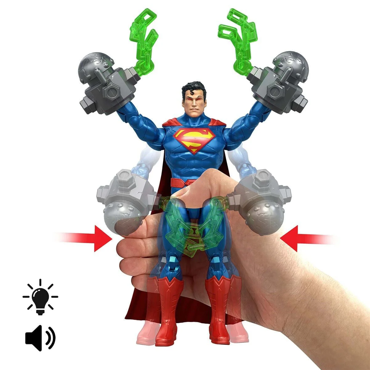 JMP85 DC Isı Görüşlü Superman Aksiyon Figürü JMP85 DC Isı Görüşlü Superman Aksiyon Figürü