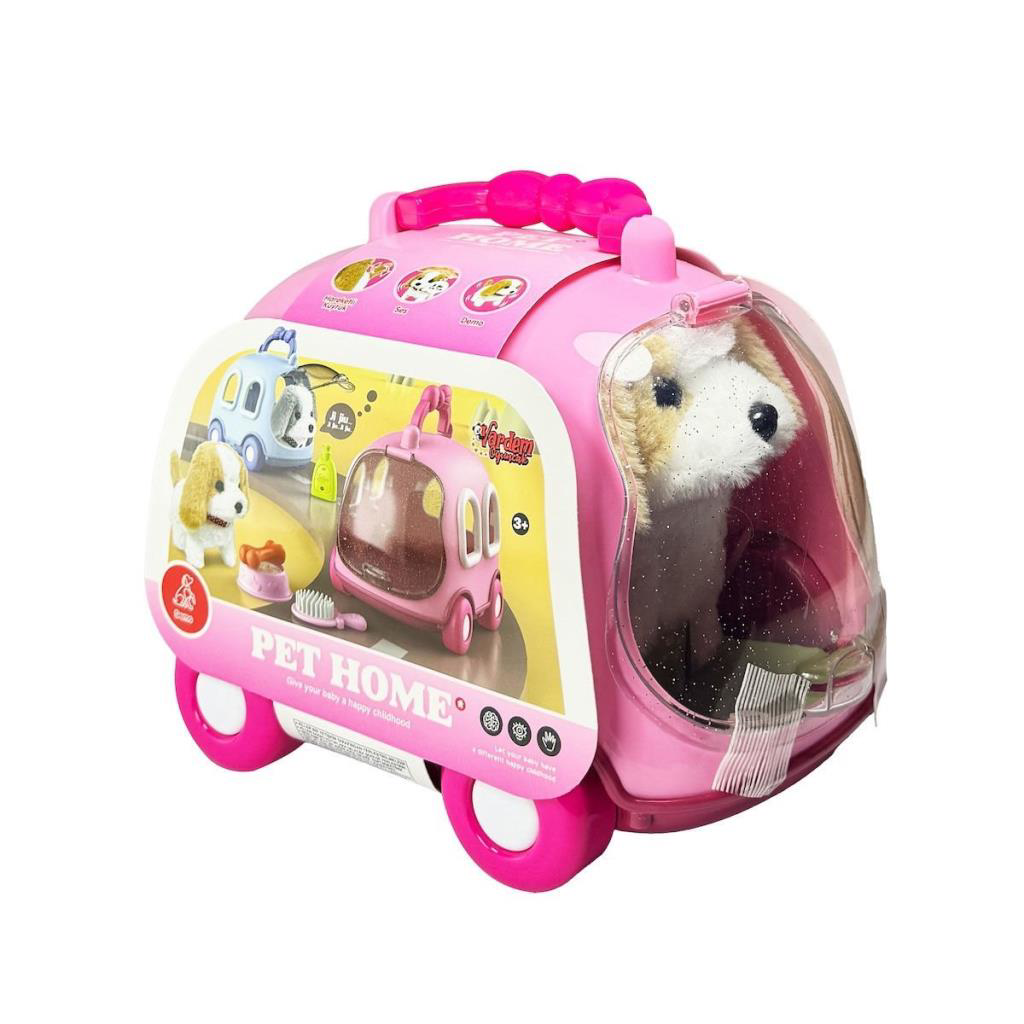JND-6802 Taşıma Araba Çantalı Hareketli Pilli Köpek Set Oyuncak JND-6802 Taşıma Araba Çantalı Hareketli Pilli Köpek Set Oyuncak