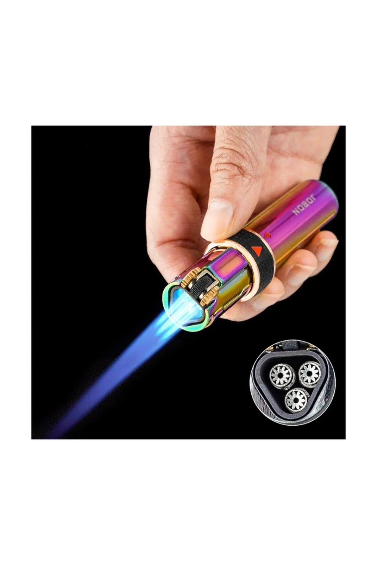 Jobon 3 Jet Torch Bütan Çakmak Gümüş Fiyatı, Yorumları ve Özellikleri