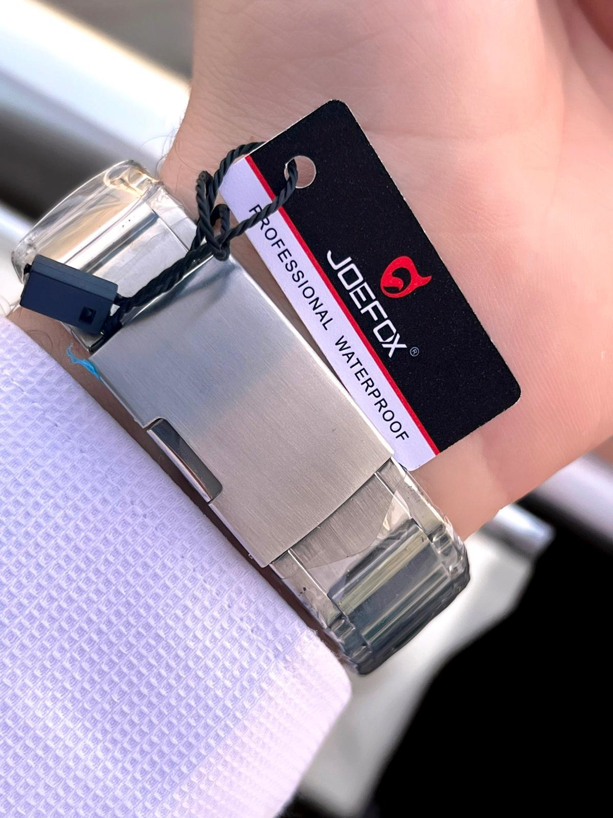 Joefox Çelik Kordon Dijital Ve Analog 2 Yıl Garantili 3 Atm Suya 