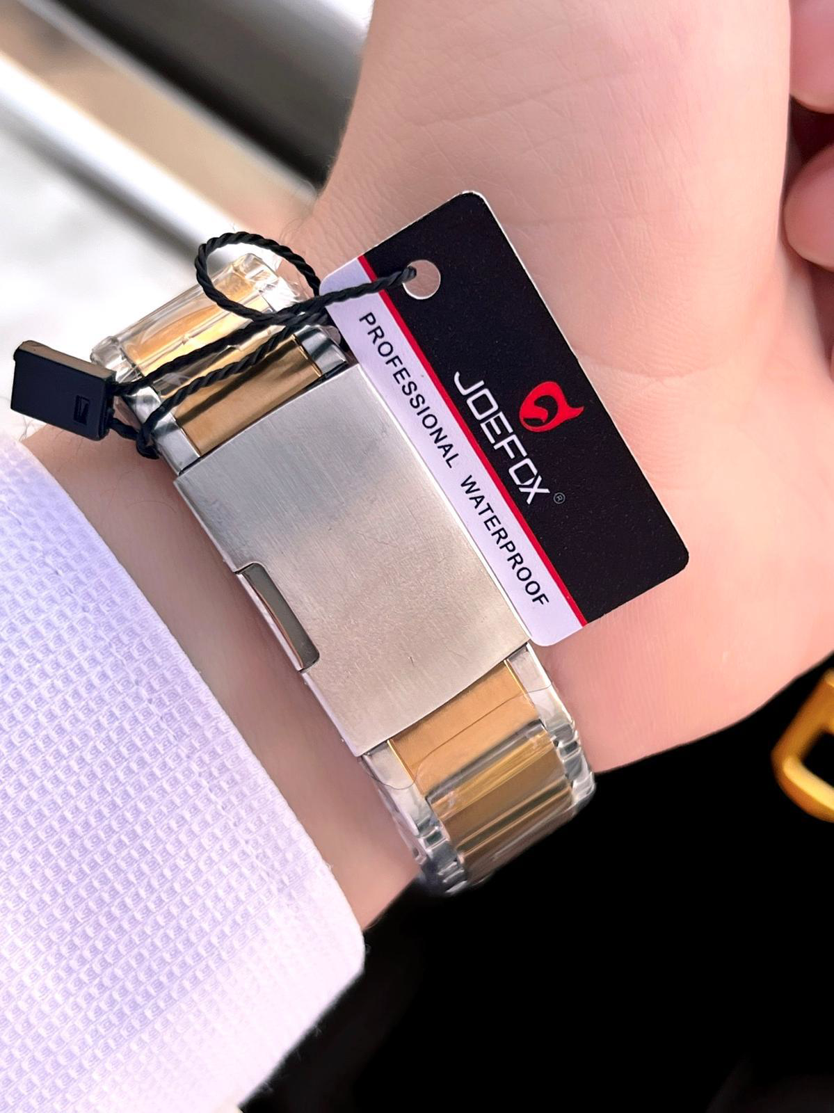 Joefox Çelik Kordon Dijital Ve Analog 2 Yıl Garantili 3 Atm Suya 