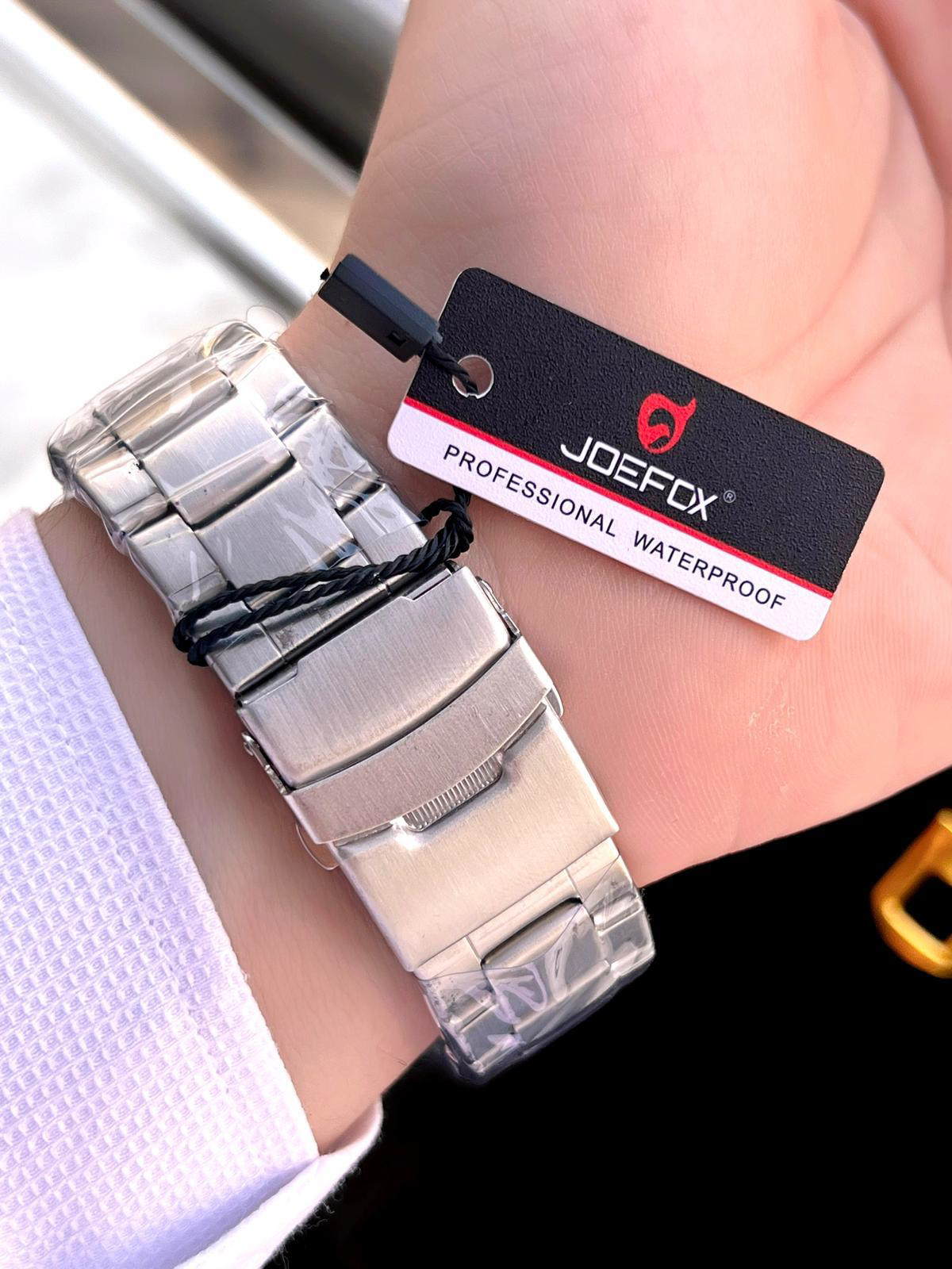 Joefox Çelik Kordon Dijital Ve Analog 2 Yıl Garantili 3 Atm Suya 