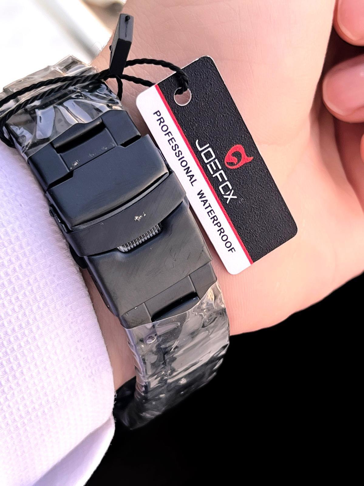 Joefox Çelik Kordon Dijital Ve Analog 2 Yıl Garantili 3 Atm Suya 