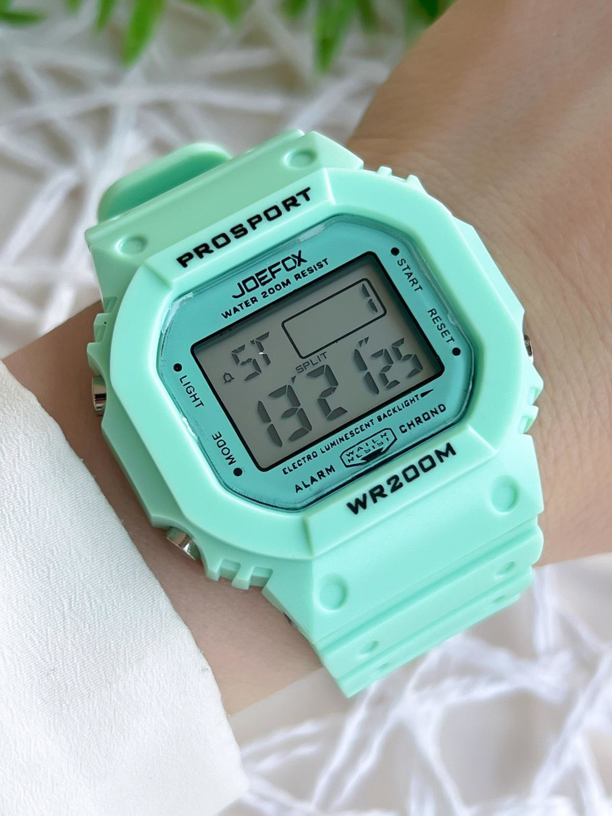 Joefox Dijital Büyük Spor Kasa 5 Atm Suya Dayanıklı 2 Yıl Garanti