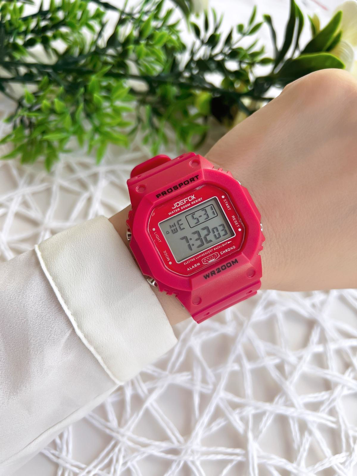 Joefox Dijital Büyük Spor Kasa 5 Atm Suya Dayanıklı 2 Yıl Garanti