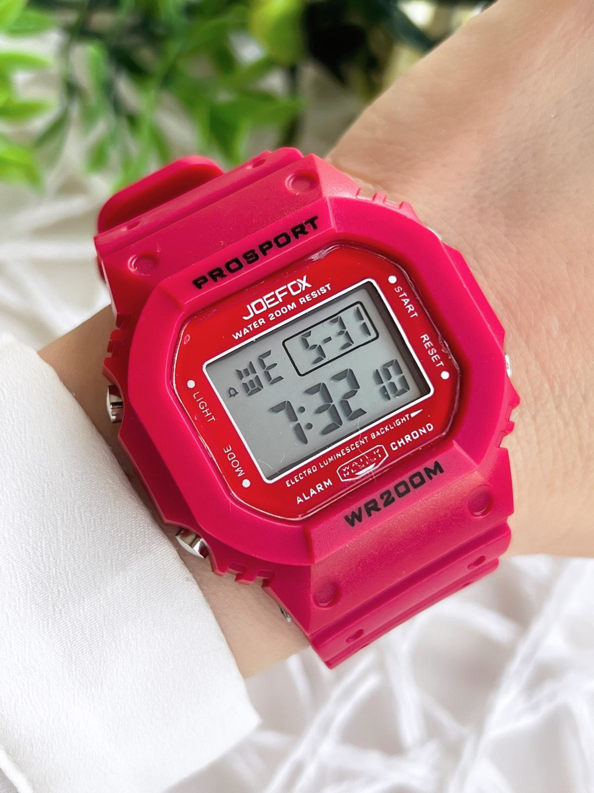 Joefox Dijital Büyük Spor Kasa 5 Atm Suya Dayanıklı 2 Yıl Garanti