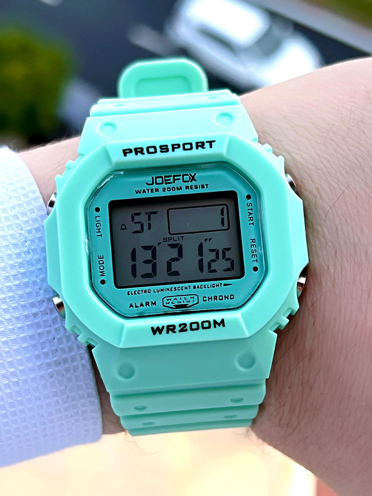 Joefox G-SHOCK Kasa Turkuaz Digital 5 Atm Suya Dayanıklı 2 Yıl Ga Joefox G-SHOCK Kasa Turkuaz Digital 5 Atm Suya Dayanıklı 2 Yıl Ga