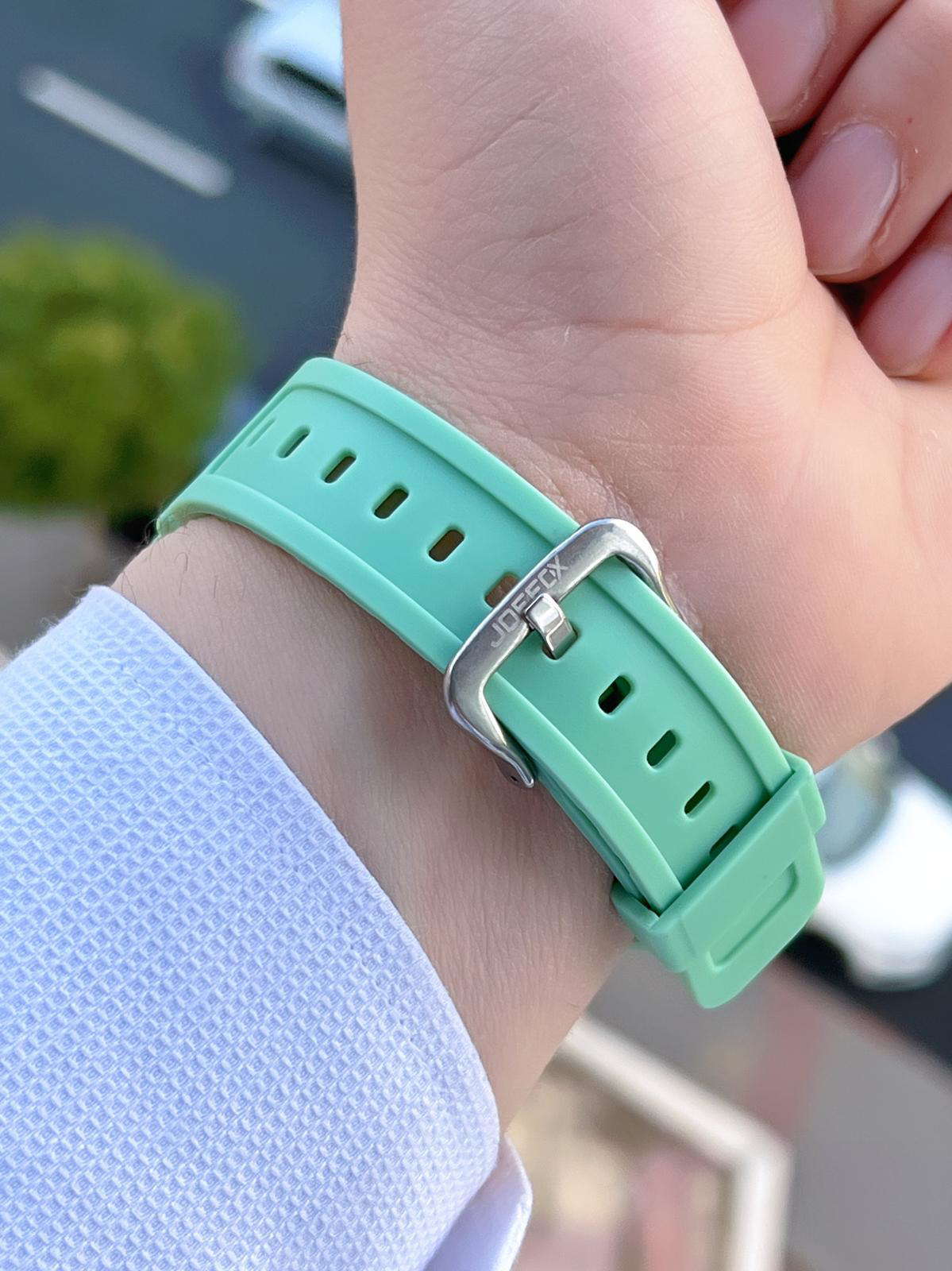 Joefox G-SHOCK Kasa Turkuaz Digital/Analog 5 Atm Suya Dayanıklı 2