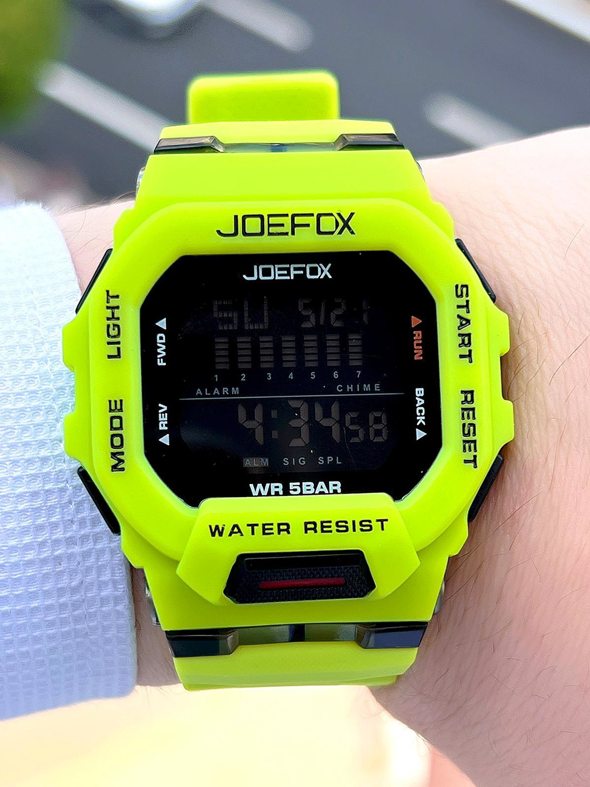 Joefox G-SHOCK Kasa Yeşil/Siyah Digital 5 Atm Suya Dayanıklı 2 Yı Joefox G-SHOCK Kasa Yeşil/Siyah Digital 5 Atm Suya Dayanıklı 2 Yı