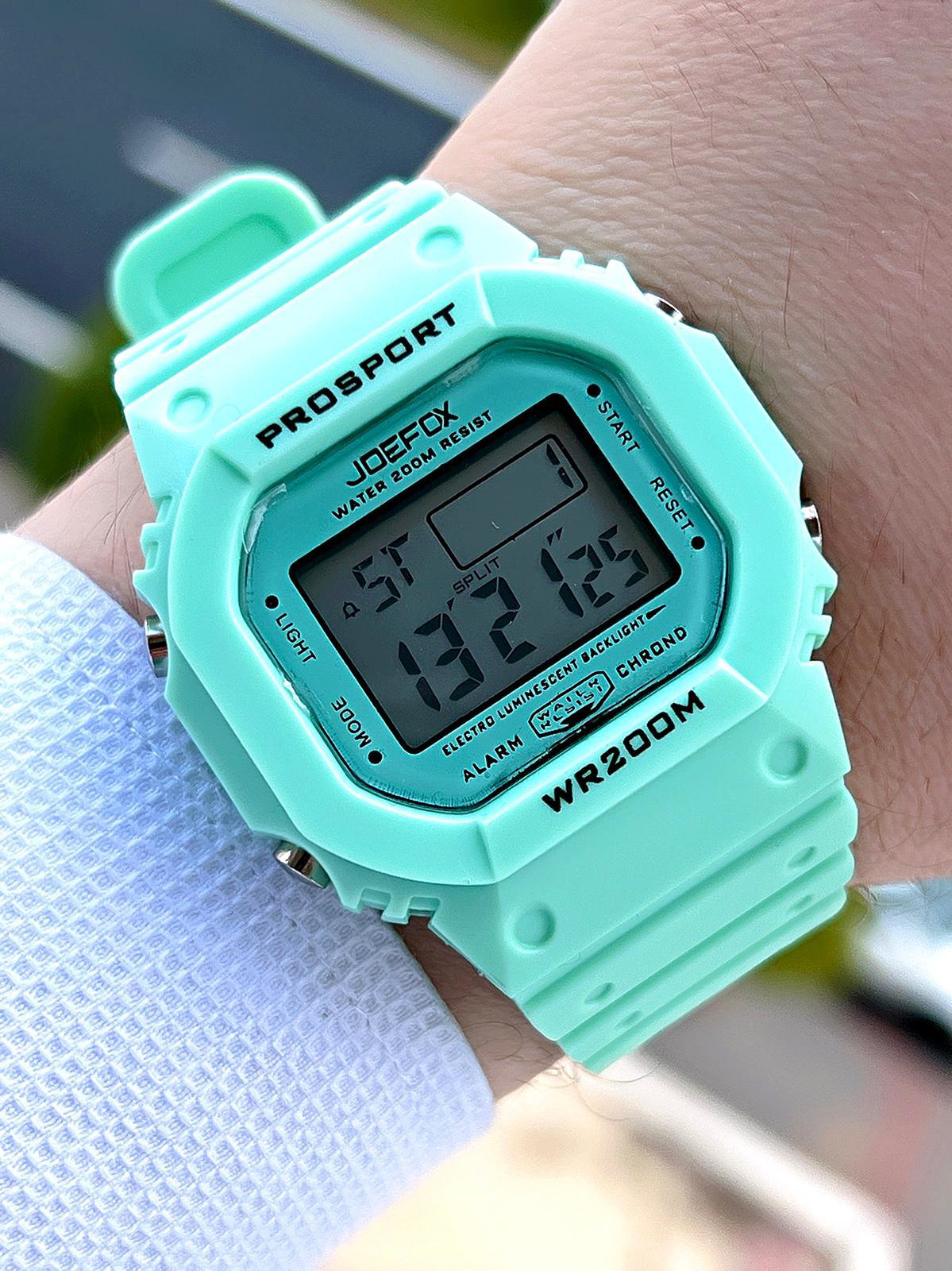 Joefox G-SHOCK Kasa Turkuaz Digital 5 Atm Suya Dayanıklı 2 Yıl Ga Joefox G-SHOCK Kasa Turkuaz Digital 5 Atm Suya Dayanıklı 2 Yıl Ga