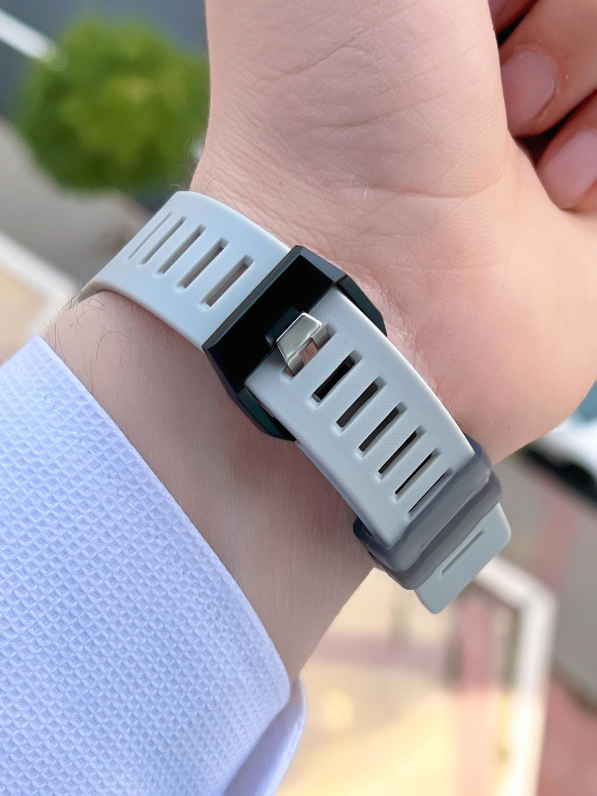 Joefox G-SHOCK Kasa Siyah/Gri Digital 5 Atm Suya Dayanıklı 2 Yıl 