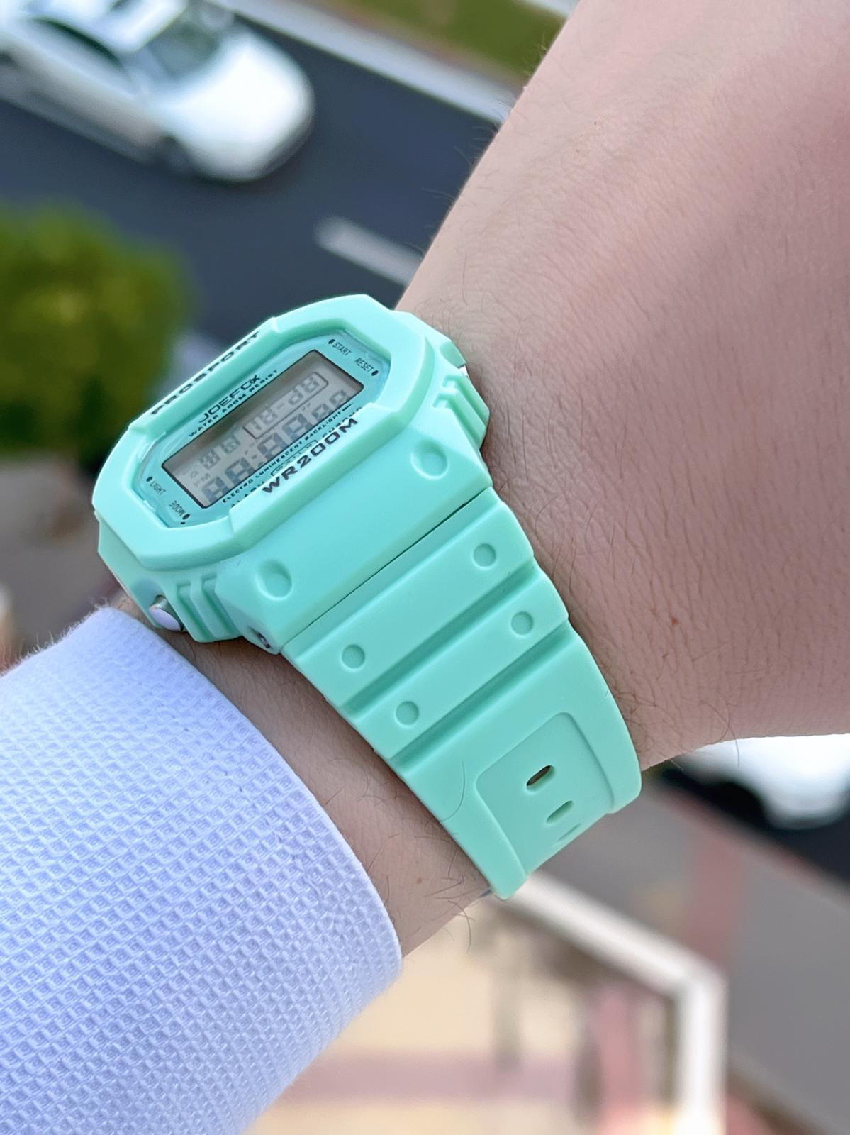 Joefox G-SHOCK Kasa Turkuaz Digital 5 Atm Suya Dayanıklı 2 Yıl Ga Joefox G-SHOCK Kasa Turkuaz Digital 5 Atm Suya Dayanıklı 2 Yıl Ga