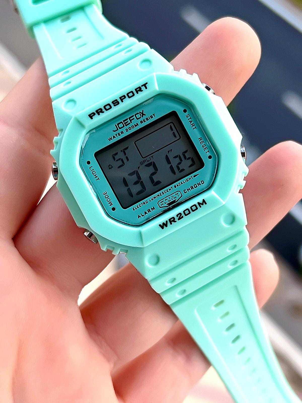Joefox G-SHOCK Kasa Turkuaz Digital 5 Atm Suya Dayanıklı 2 Yıl Ga Joefox G-SHOCK Kasa Turkuaz Digital 5 Atm Suya Dayanıklı 2 Yıl Ga