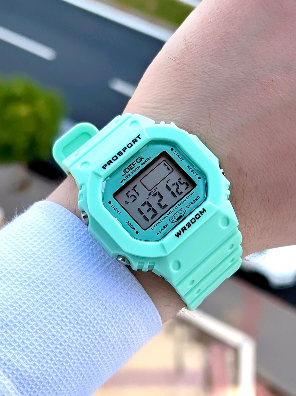 Joefox G-SHOCK Kasa Turkuaz Digital 5 Atm Suya Dayanıklı 2 Yıl Ga Joefox G-SHOCK Kasa Turkuaz Digital 5 Atm Suya Dayanıklı 2 Yıl Ga