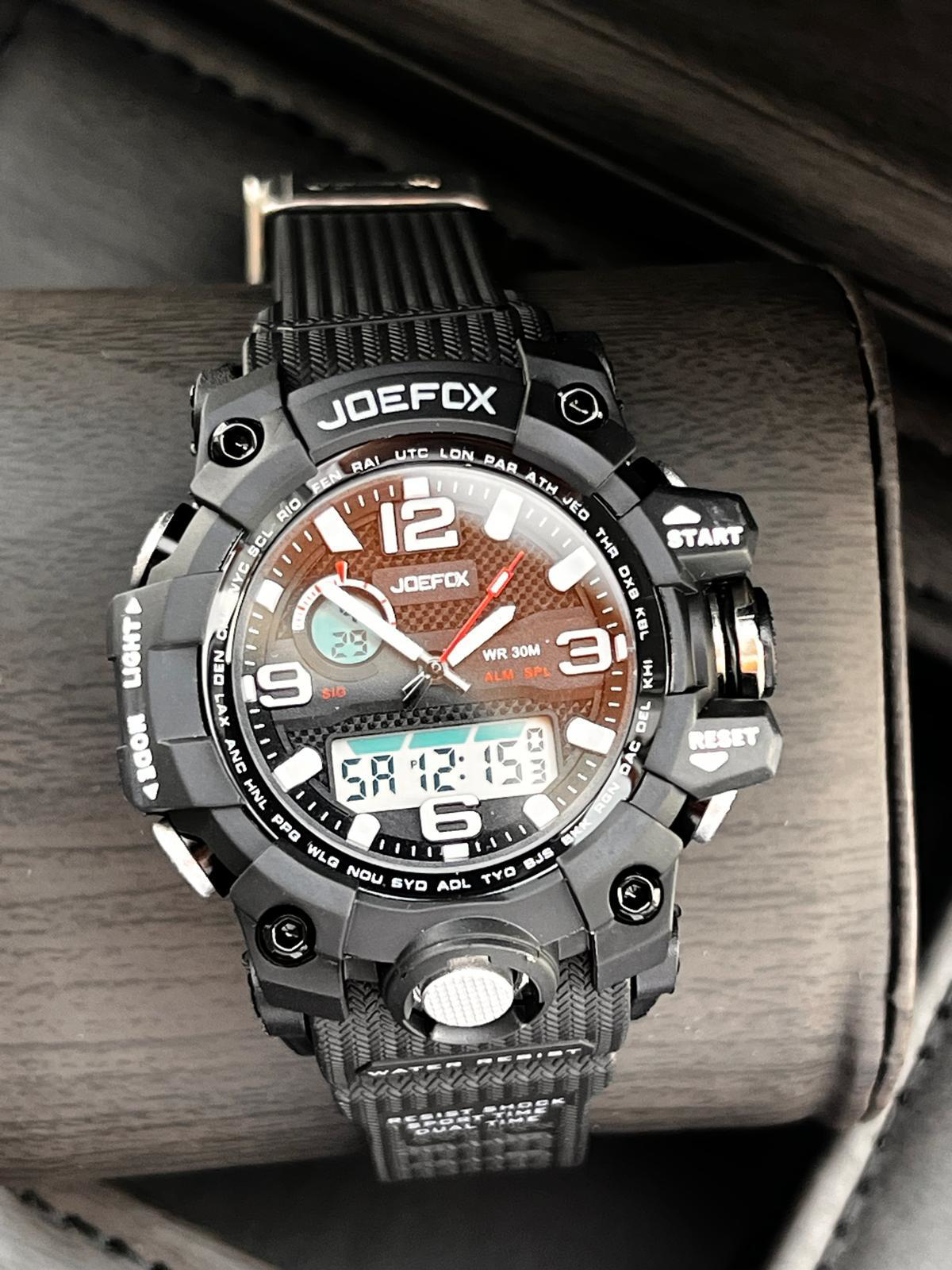 Joefox Küçük Kasa Digital Ve Analog 2 Yıl Garantili Kronometre+Ta