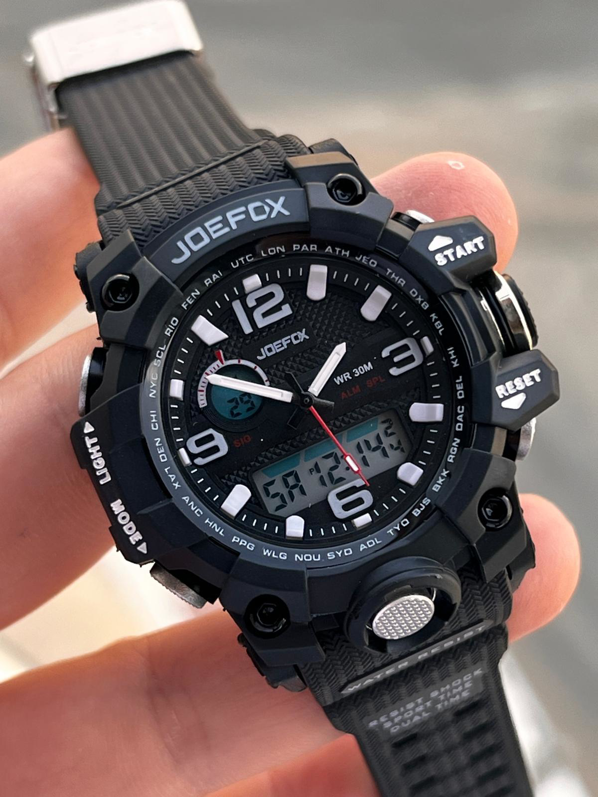 Joefox Küçük Kasa Digital Ve Analog 2 Yıl Garantili Kronometre+Ta