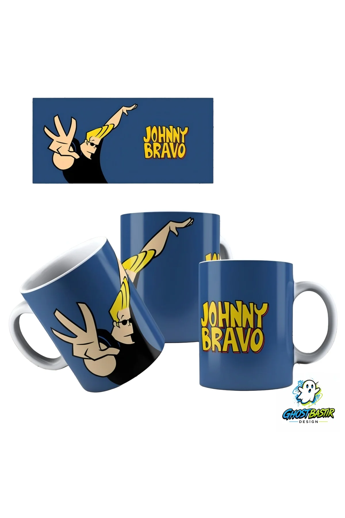 Johhny Bravo Kupa Bardak | Tek Adet K0267