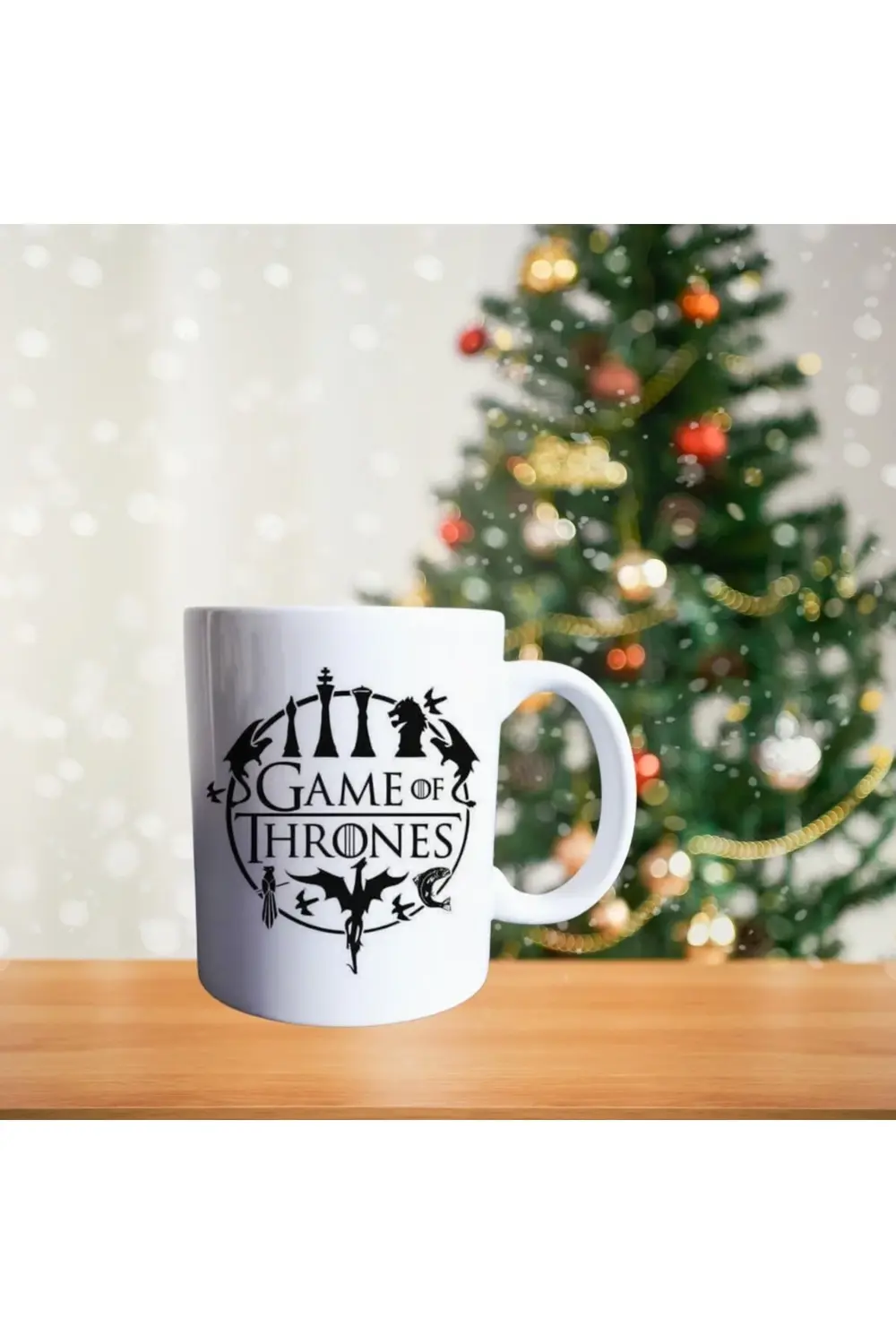 John Snow game of thrones oyun temalı porselen kupa