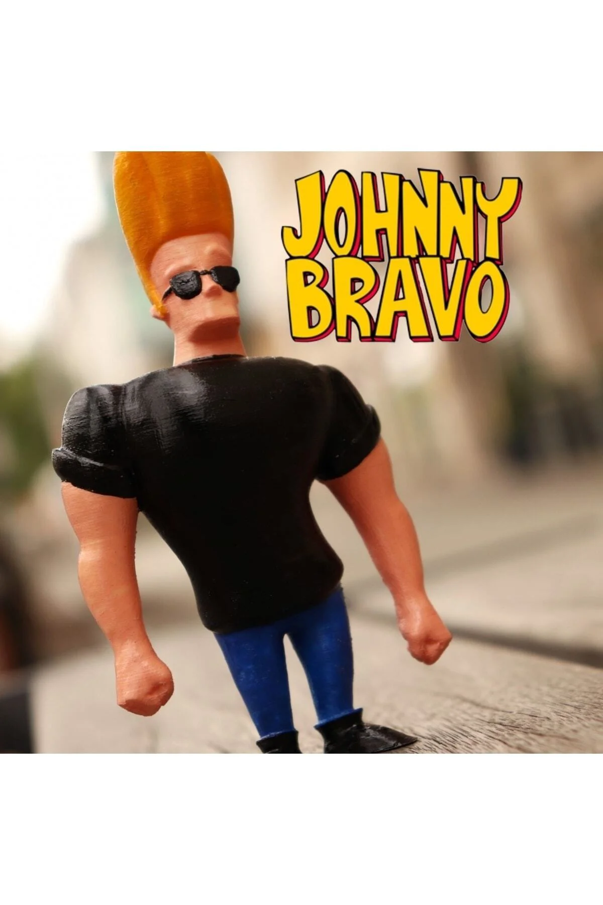 Johnny Bravo Figür 20cm