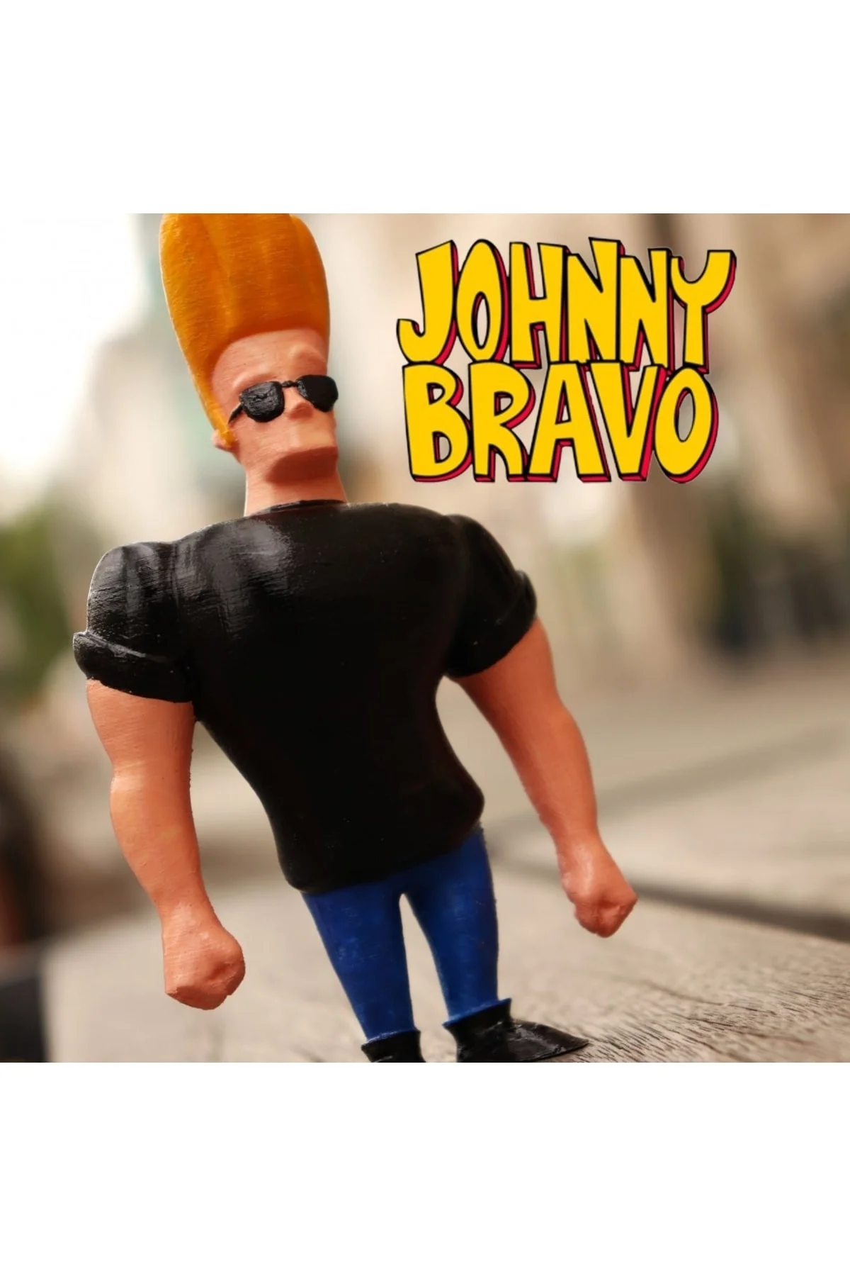 Johnny Bravo Figür 20cm