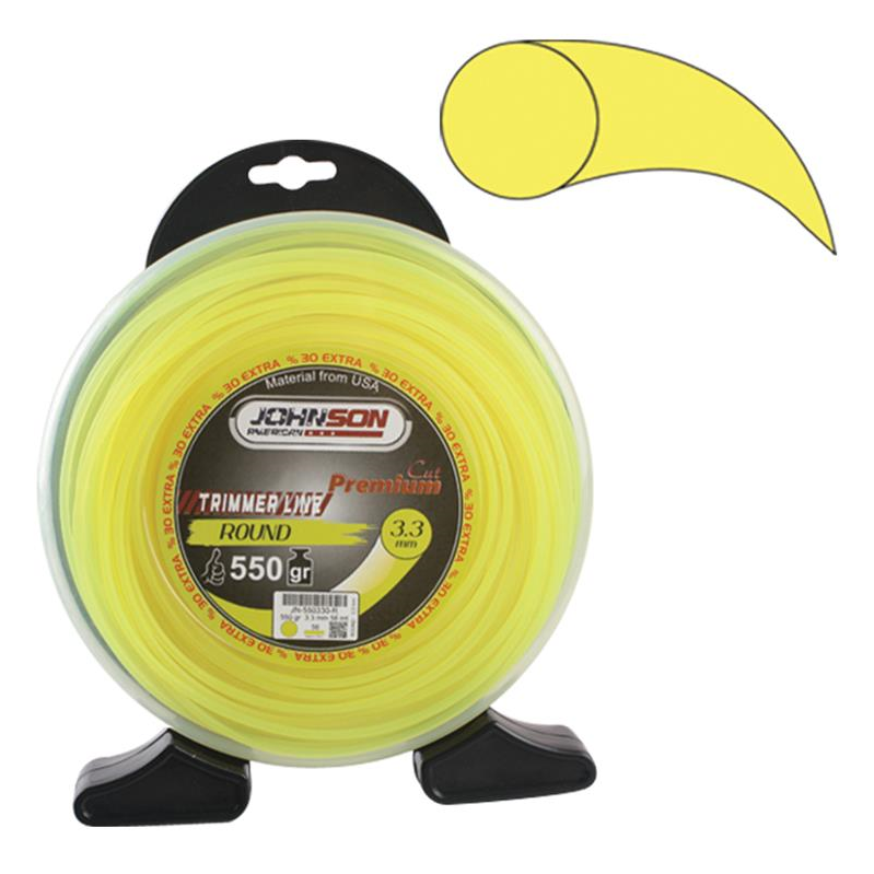 Johnson Tırpan Misinası 3.3 mm Yuvarlak 56 mt