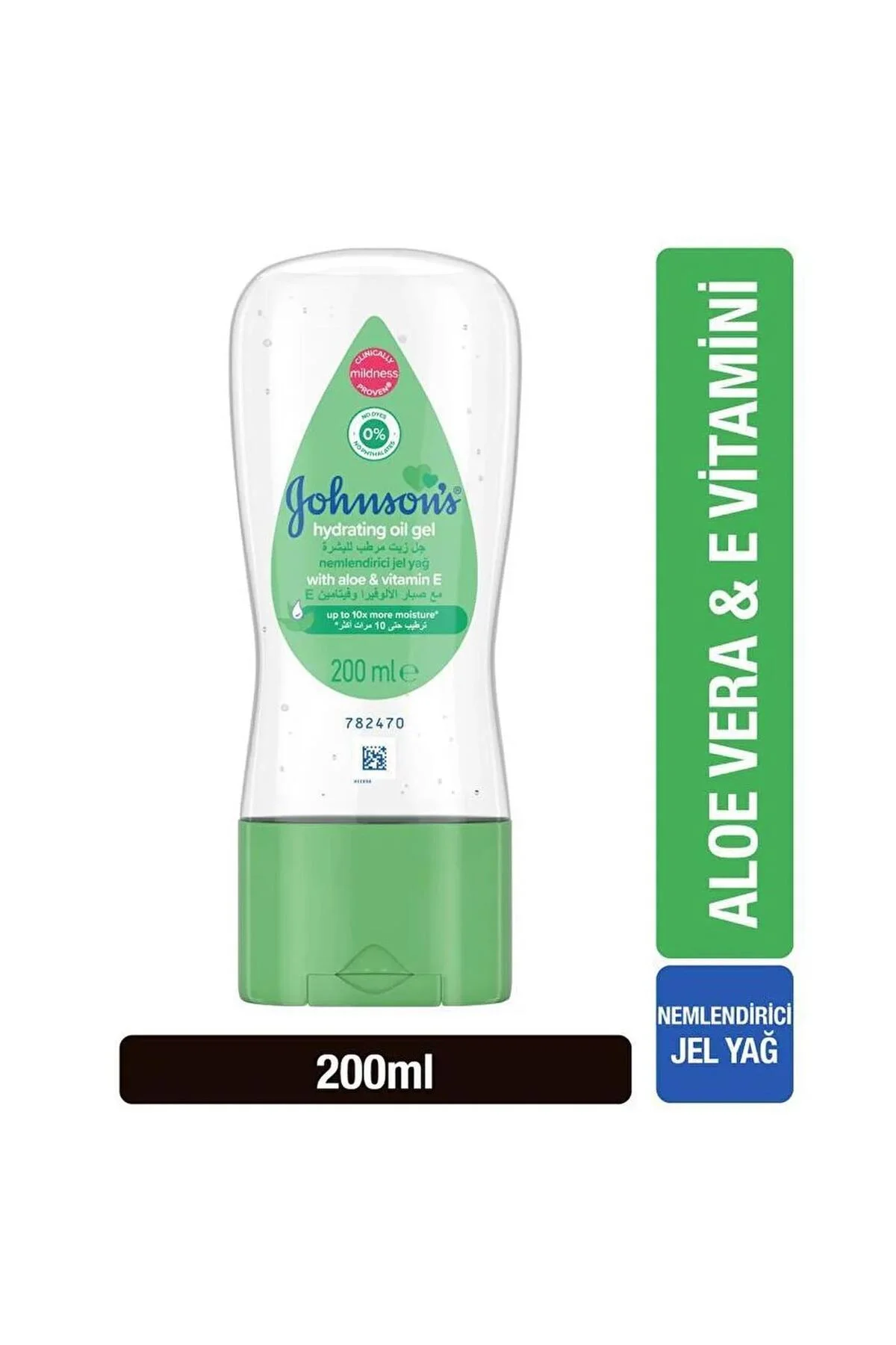 Johnsons Baby Aloe Vera Nemlendirici Jel Yağ 200 ml - Görsel 2